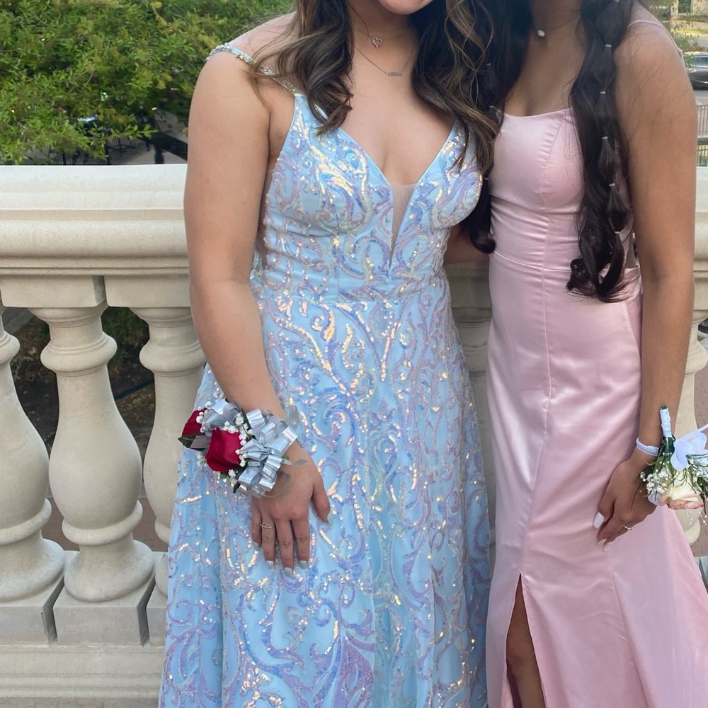 Light Blue Prom dress